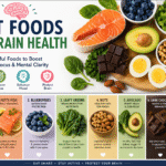 Best foods for brain health to boost memory, focus, and mental clarity naturally with science-backed tips.